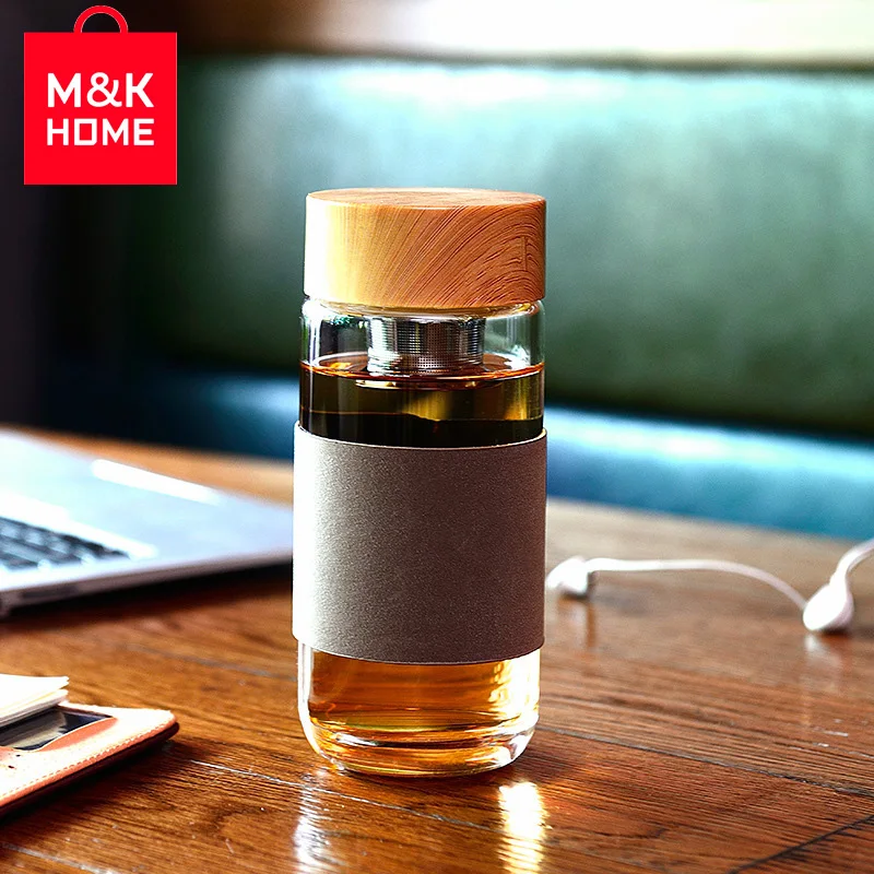 M & K дома в скандинавском стиле стеклянные бутылки для воды чайник путешествий