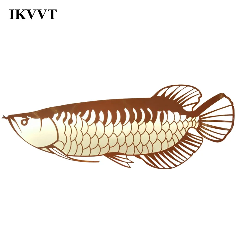 IKVVT настенная лампа в форме рыбы простая и креативная прикроватная балкон для