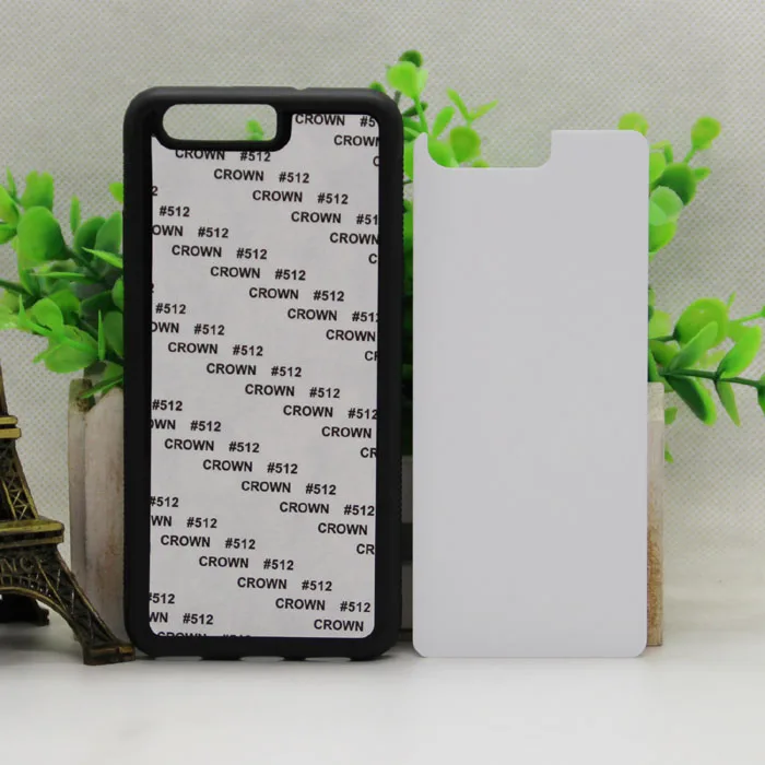 Wtsfwf DIY 2D сублимационная Резина ТПУ + ПК чистый чехол для Huawei P10 с алюминиевыми