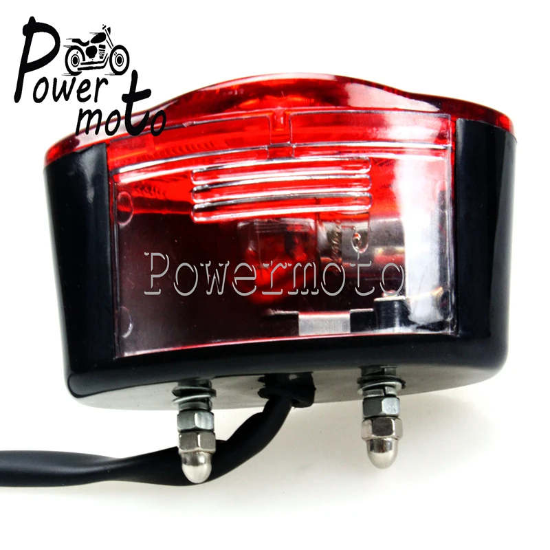 12V мотоциклетные черные солнцезащитные очки &quotкошачий глаз&quot хвост светильник