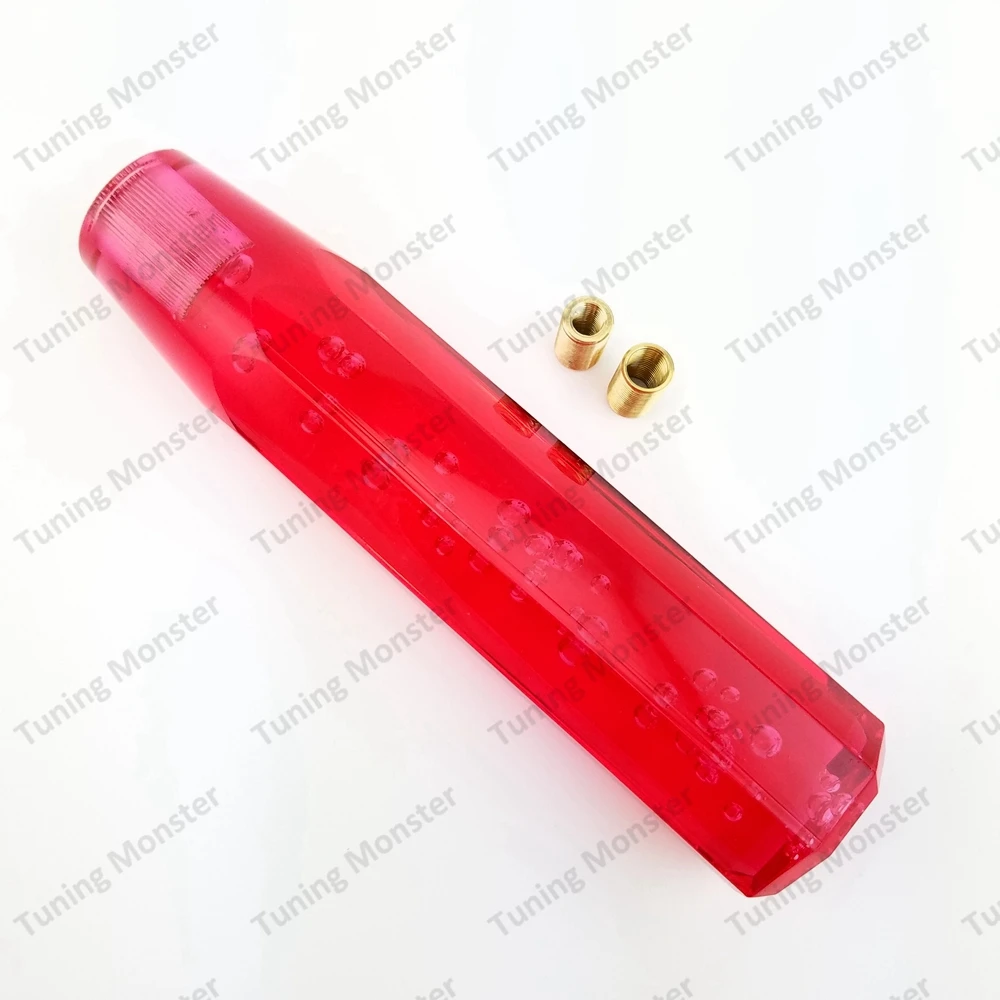 Прозрачная ручка переключения передач с пузырьками Monster 20 см рычага без