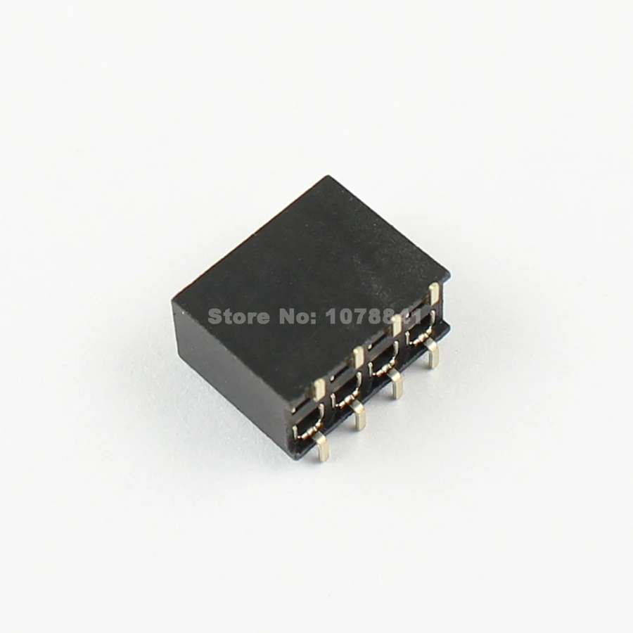 20 штук 2 54 мм Шаг 2x4 Pin 8 женский двойной ряд штыревой разъём SMT полосы|pin strip female|strip |