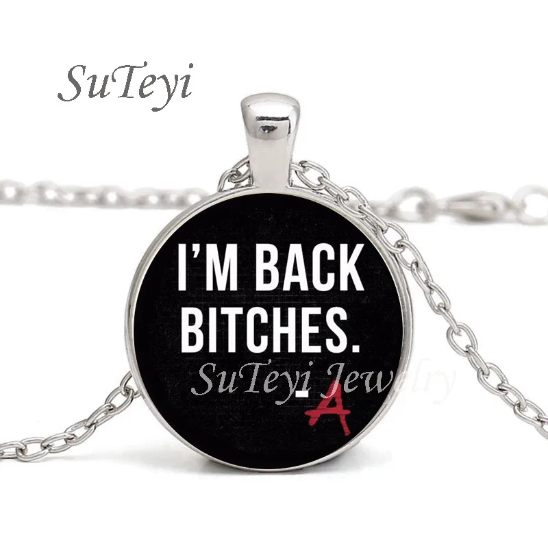 Новинка медная цепочка SUTEYI с логотипом pretty little liars чокер для женщин массивное