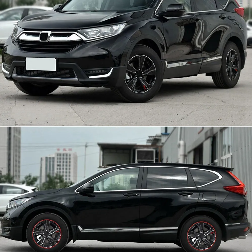 Для 2017 Honda CR V наклейки втулки на колеса автомобиля и для стайлинга обода