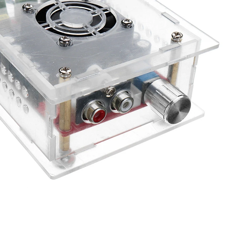 DIY DC 12V до 34V TDA7498 высокой мощности Цифровой усилитель доска 2X100W автомобильный
