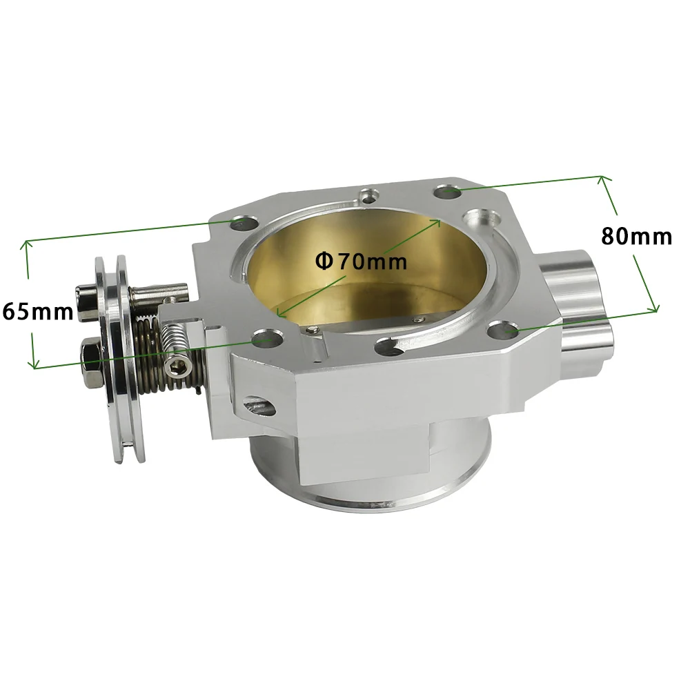 CNSPEED 70 мм дроссельная заслонка для Honda B16 B18 D16 F22 B20 D/B/H/F корпус дроссельной заслонки