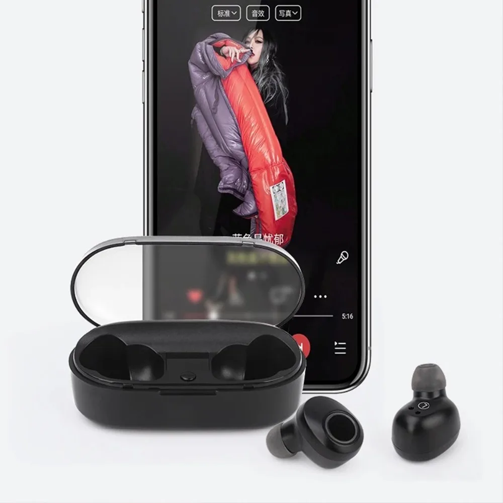 J29 Bluetooth 5,0 TWS мини беспроводные наушники-вкладыши для Близнецов с аккумулятором чехол Hands Free для iphone Android