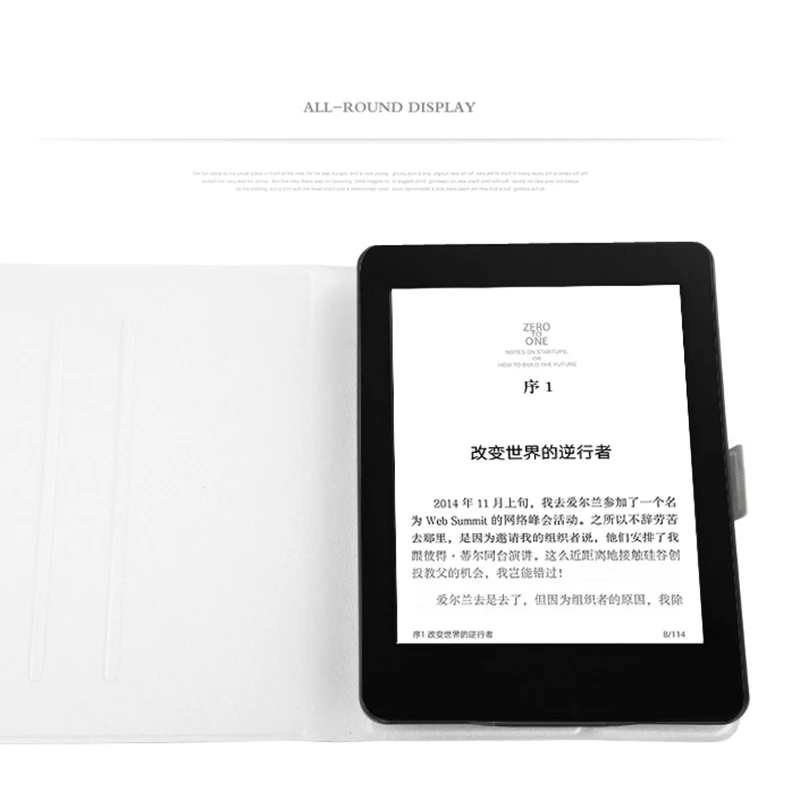 Folio тонкий узорчатый кожаный чехол Защитная кожа для 6 &quotamazon Kindle paperwhtie 3rd Gen Dp75sdi