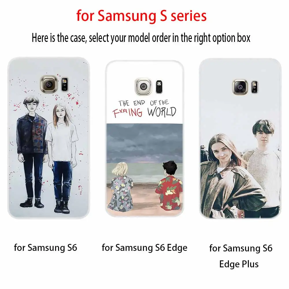 Конец fing fxxxing мирового искусства Мягкая обложка для Samsung Galaxy S7 край S8 S9 S10 S11 S20 S21 рlus