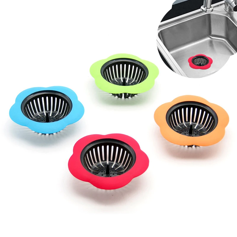 1 шт. фильтр для кухонной раковины ванная комната присоска пола душ волос