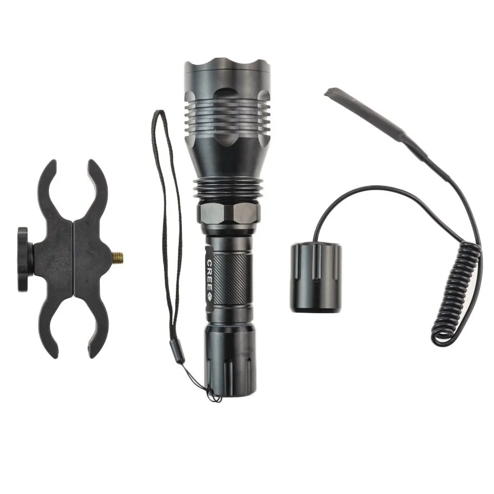 1 режим CrazyFire CREE XPE красный светильник ночной тактический охотничий светодиодный
