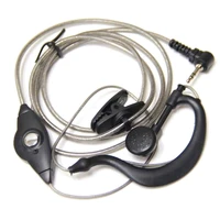 new style 1pin 2 5mm aluminum foil earphone headset for motorola tlkr t6 t6200 t6200c t6220 t280 t5900 cobra radio walkie talkie
