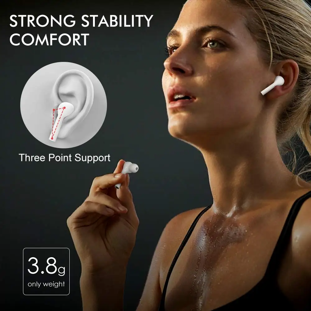 YTOM Freebud Bluetooth 5,0 наушники беспроводные наушники чистый бас микрофон Eaburds для iphone huawei xiaomi Android телефон pc Спорт