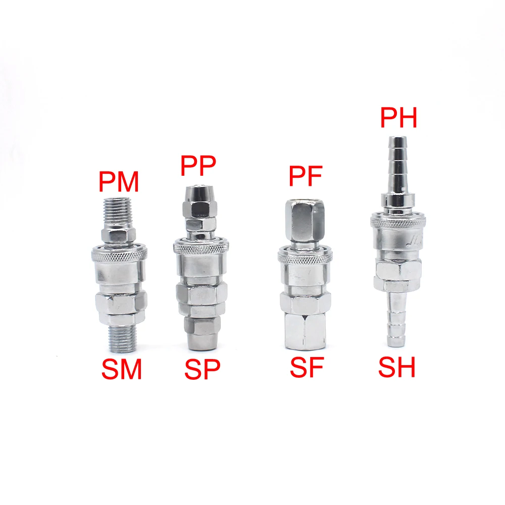 PP20 SP20 PF20 SF20 PH20 SH20 PM20 SM20 пневматический тип C фитинг Быстрый разъем муфта высокого давления работа на воздушный компрессор