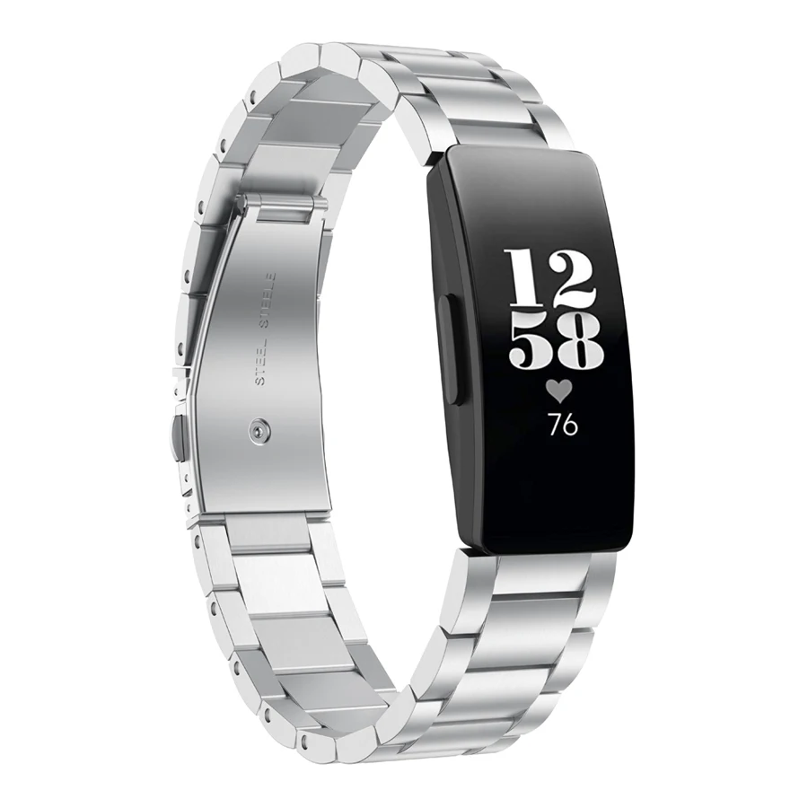 Ремешок сменный из нержавеющей стали для смарт-часов Fitbit Inspire/Inspire Hr | Наручные