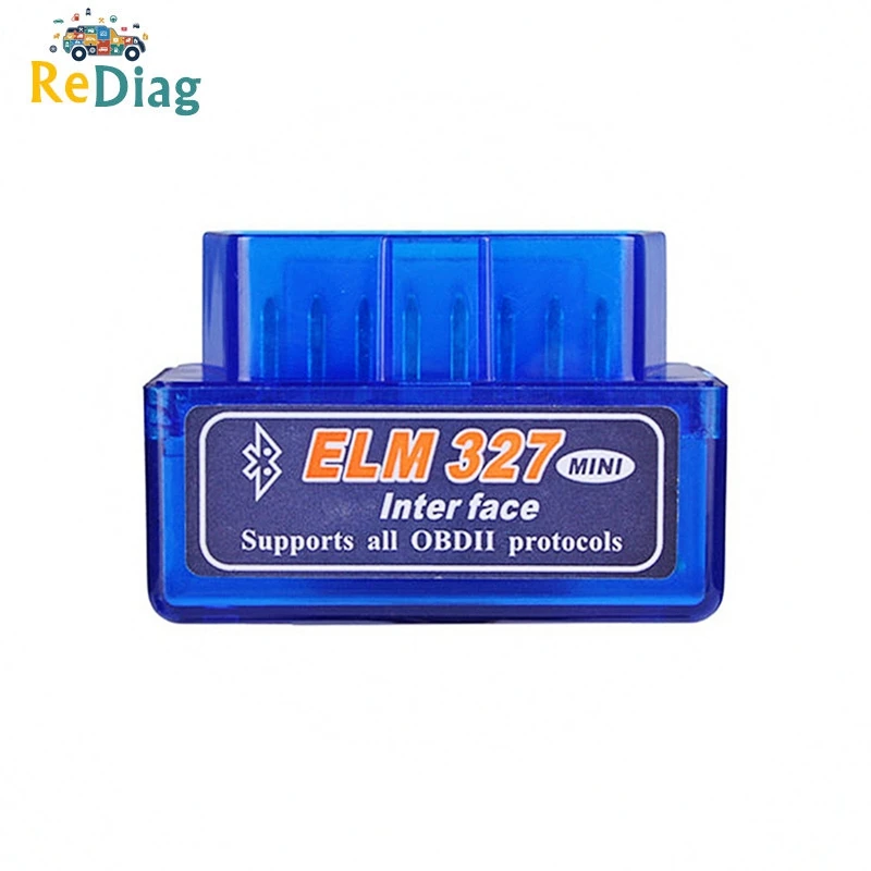 Лучший Супер Мини Elm327 V2.1 Bluetooth считыватель кодов OBD2 OBDII интерфейс ELM 327