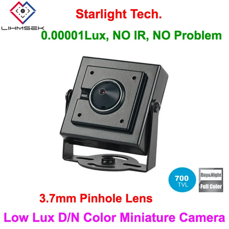 Камера видеонаблюдения Lihmsek Sony Super Low Lux 0.00001Lux с цветным изображением днем и ночью