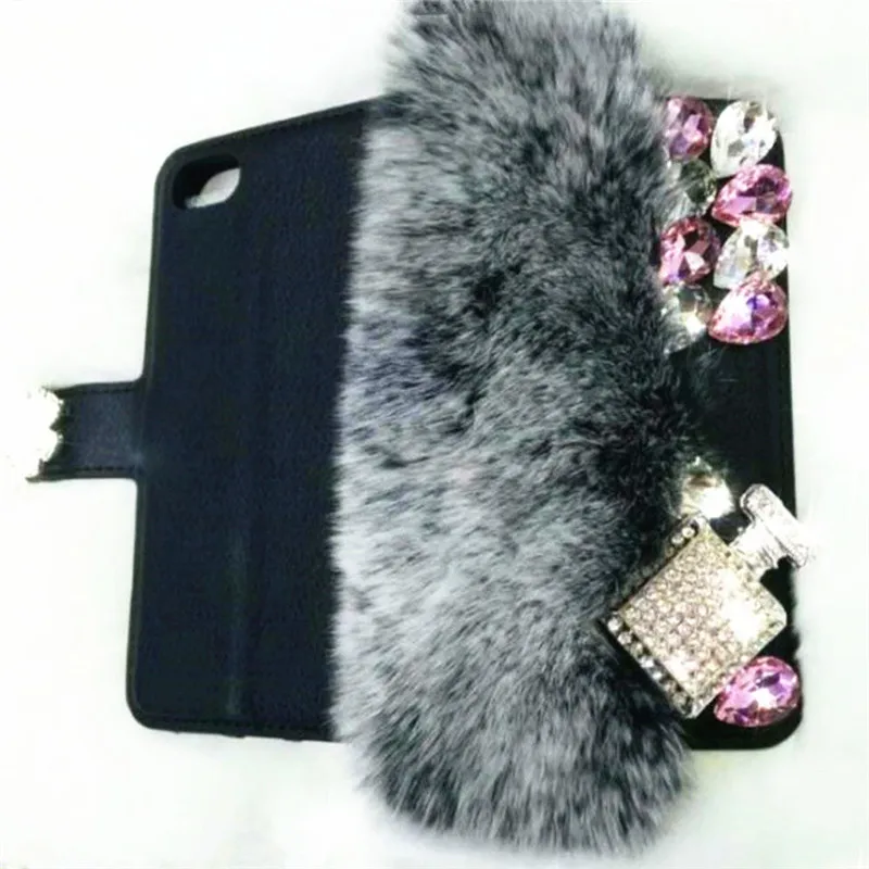 1 шт. роскошный пушистый кожаный чехол кошелек со стразами для телефона UMI UMIDIGI Z2 One