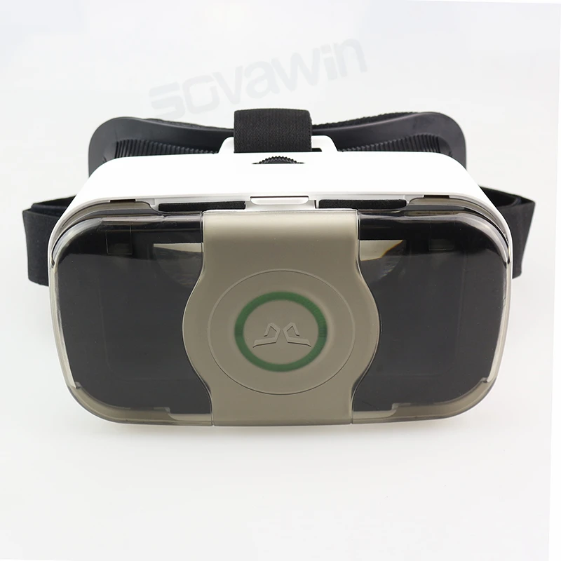 VR Shinecon 3,0 гарнитура 3D очки виртуальной реальности Googles передняя крышка шлем для 4,5-6 'мобильного телефона с VR контроллером