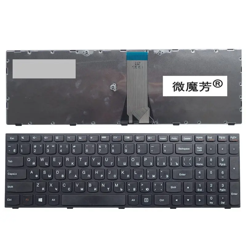 

Russian Laptop Keyboard for Lenovo PK1314K1A05 PK130TH1A05 MP-13Q13SU-686 PK1314K3A05 PK130TH3A05 V-136520US1-RU G50-RU RU