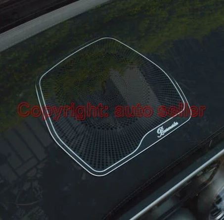 

For Benz C-Class W205 2014 2015+ Metal Interior Speaker Cover Trim