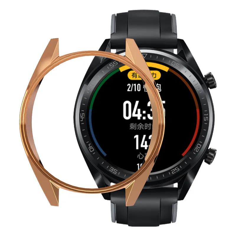 Тонкий защитный чехол из ТПУ для смарт часов Huawei Watch GT Active корпус с защитой от