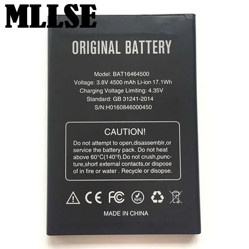 BAT16533000 BAT16484000 BAT16464500 BAT17613360 батарея Для Doogee T5 lite X30 X9 Pro X5 Max батареи + код