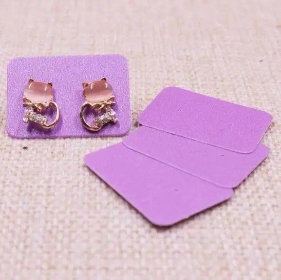 Новинка 100 шт 3,5*2,5 см Горячая DIY карточка для демонстрации сережек серьги карты Пользовательский логотип Минимальный заказ нужно 1000 шт цена логотипа Экстра - Цвет: same as pic
