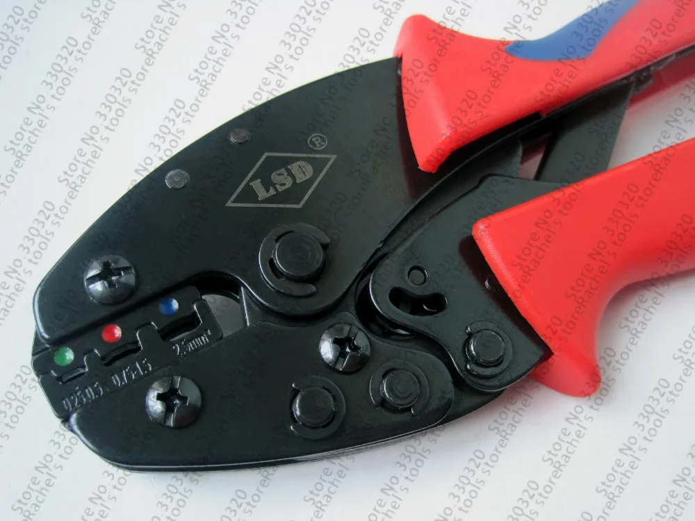 Insulated Terminals Crimping Tools 0.25-2.5mm2 wire connector crimper pliers L-02C | Инструменты