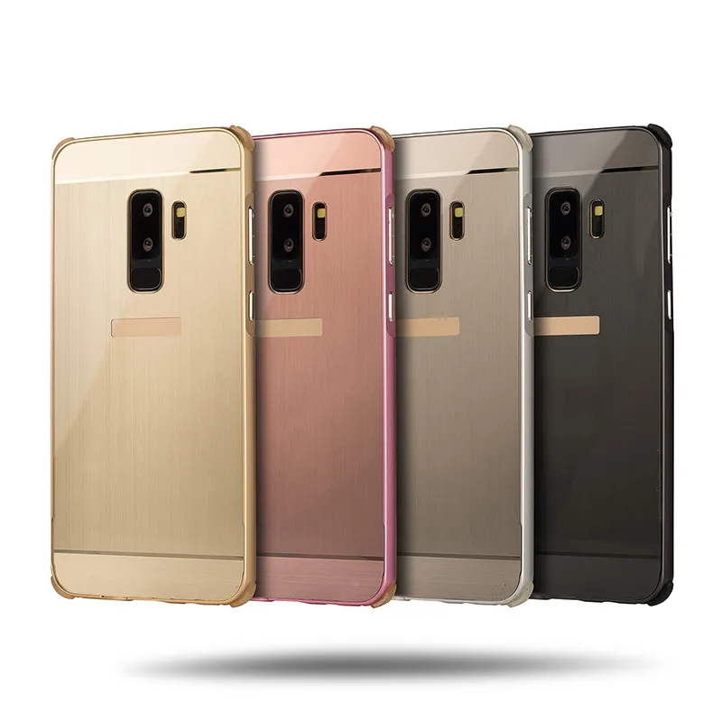 Чехол Bosilang для S9 plus скользящий металлический каркас + пластиковая пластина из