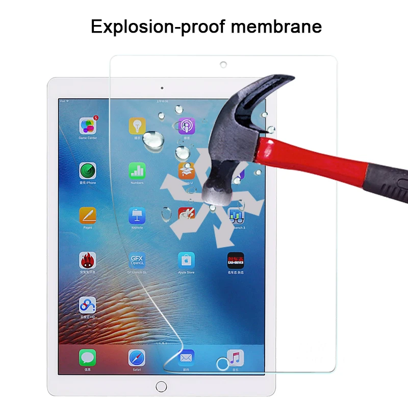 1 шт. Взрывозащищенная нано мягкая пленка для iPad Pro Plus 12 9 &quotTAB Водонепроницаемая