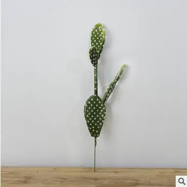 Искусственные кактусы 32 см/40 см пластиковые растения Opuntia искусственные зеленые