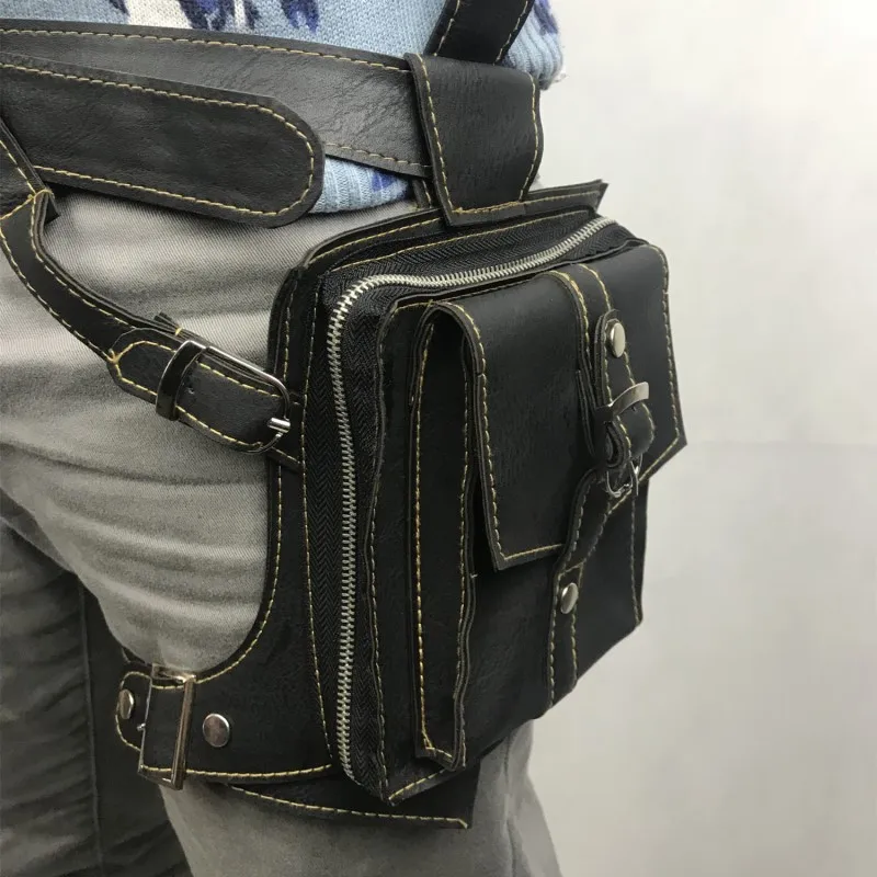 Мужской винтажный пояс из искусственной кожи в стиле средневекового рыцаря |