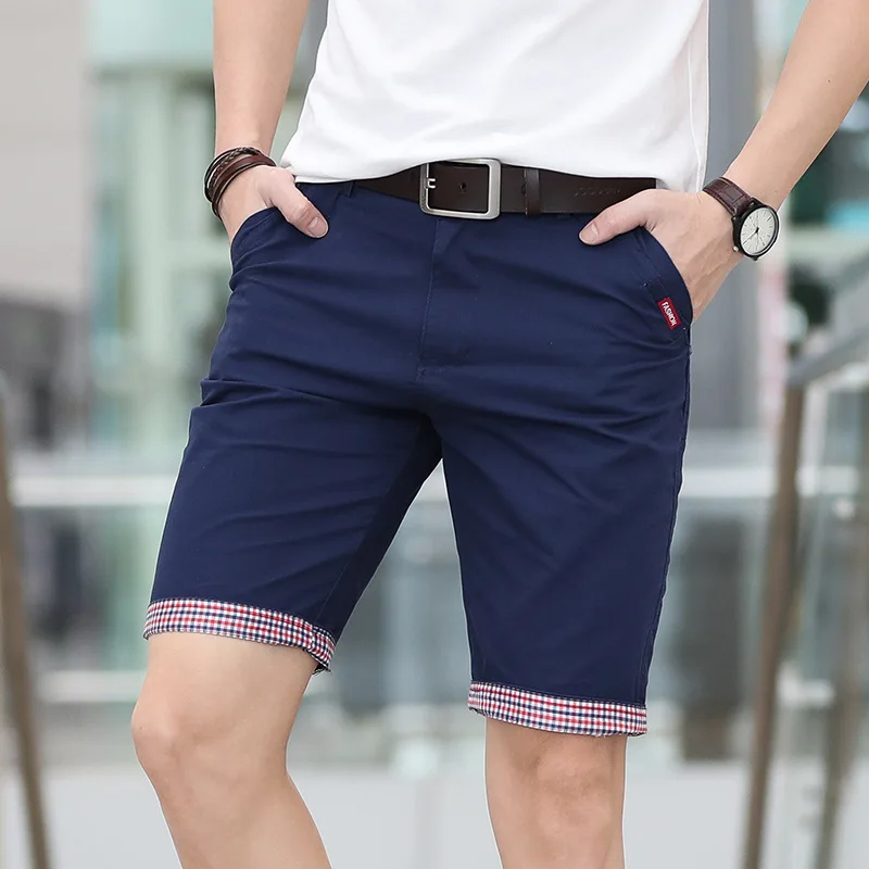 Короткие мужские летние дышащие хлопковые шорты для мужчин s большие размеры