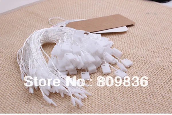 Хорошее качество белые вешалки тег в одежде шнур для одежды шнуровки цена или
