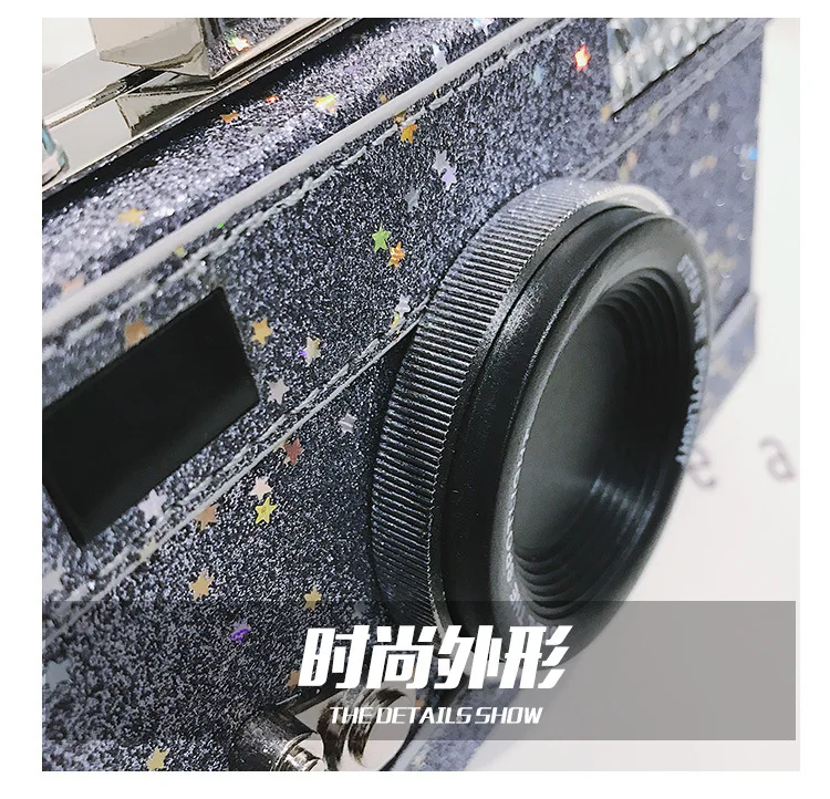 Для женщин Кристалл box клатч блестки сумка камеры Синтетическая кожа crossbody Сумка сверкают дамы сумка