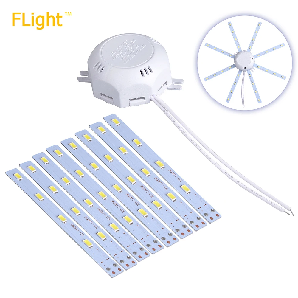 Новый СВЕТОДИОДНЫЙ Потолочный Свет Лампы 5730SMD 32LED 220-240 В 16 Вт Высокое яркая Лампа