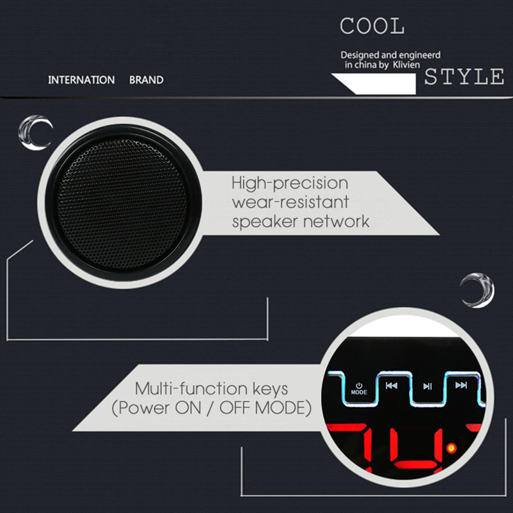 Мини-динамик Dbigness беспроводная bluetooth-колонка стерео колонка саундбар
