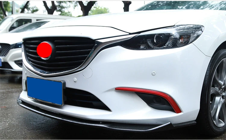Для Mazda 6 Atenza M6, передний противотуманный светильник, противотуманный светильник, накладка, ободок для бровей, украшение для век
