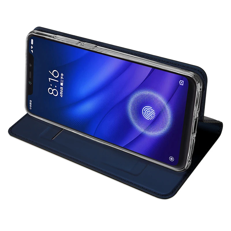 DUX DUCIS для Xiaomi mi 8 Pro Чехол Lite PU кожа + ТПУ Флип-бумажник чехол | Мобильные телефоны и