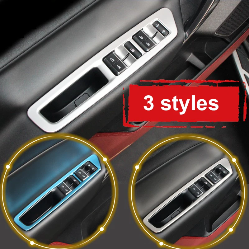 

4pcs for geely NL-3 (boyue) 2016-2018 Glass switch panel Decoration frame