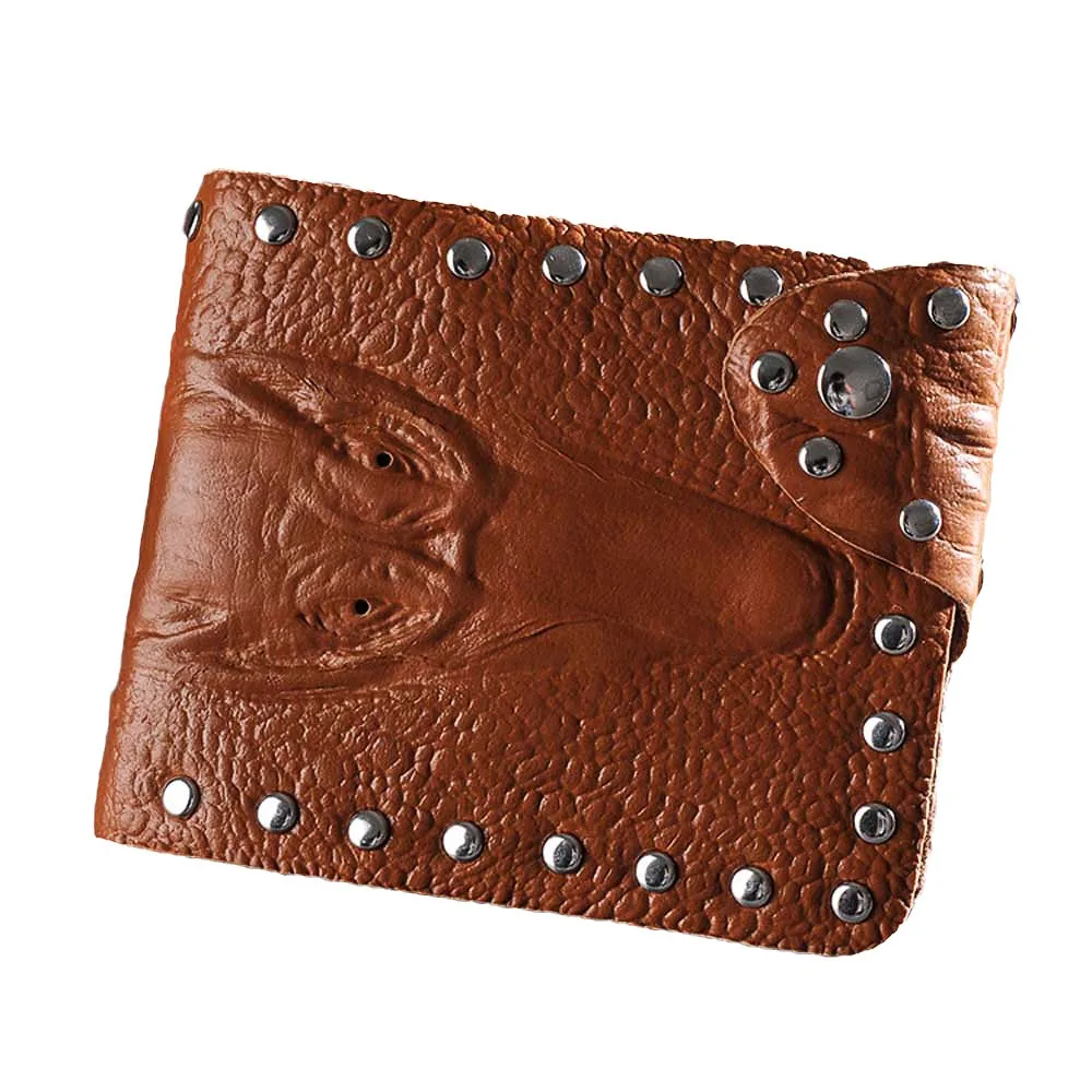 Новая мода Повседневное мужской бумажник в винтажном стиле с узором