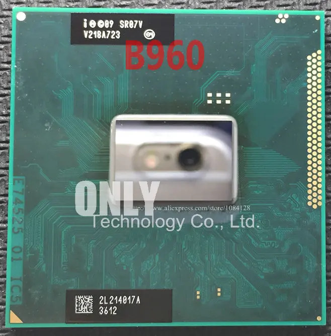 Бесплатная доставка процессор intel CPU B960 SR07V поддержка 2310M 2330M 2350M 2410M 2430M отдельные