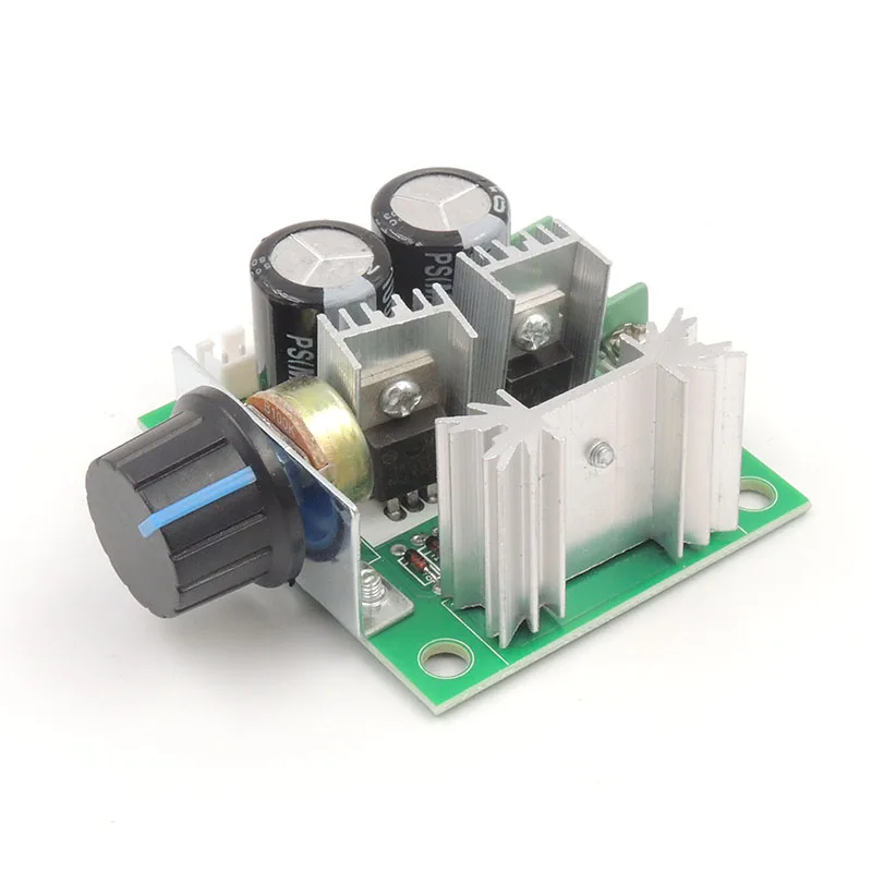 Адаптер DC12V 40V 10A однофазный регулятор двигателя Скорость регулятор переключатель светильник Яркость Управление бесступенчатая трансформатор