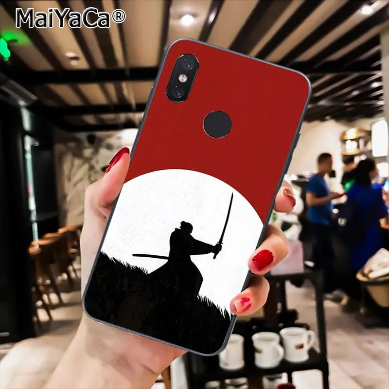 A9 MaiYaCa японский самурайский ниндзя на заказ фото мягкий чехол для телефона Xiaomi Redmi4X 6A S2 Go Redmi 5 5Plus Note4 Note5 7 Note6Pro - Цвет: A9