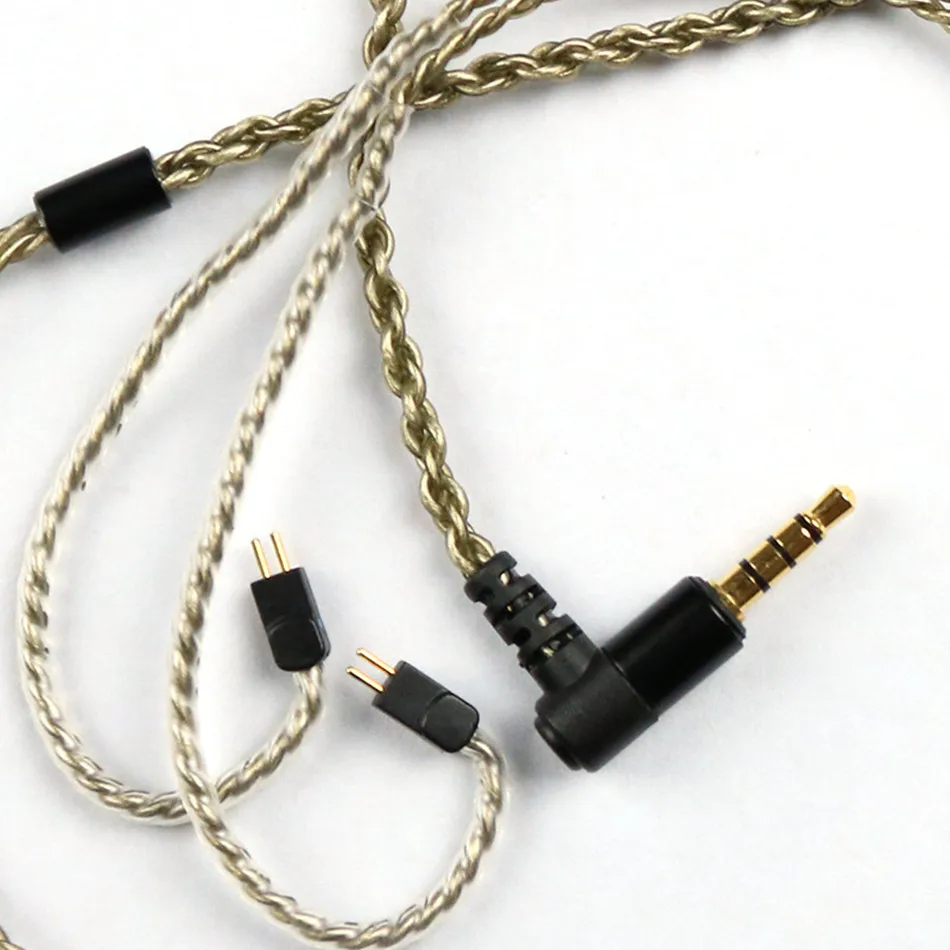 AUX 3,5 мм аудио кабель HiFi кабель для наушников С микрофоном для A2DC Pin ls50 ls70 ls200 ls300 e40 e50 кабель для обновления наушников «сделай сам»