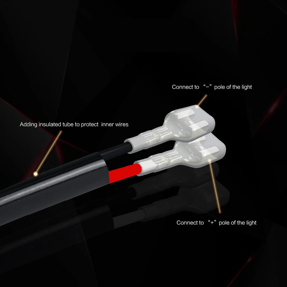 12V 40A Универсальный Автомобильный противотуманный светильник набор жгутов