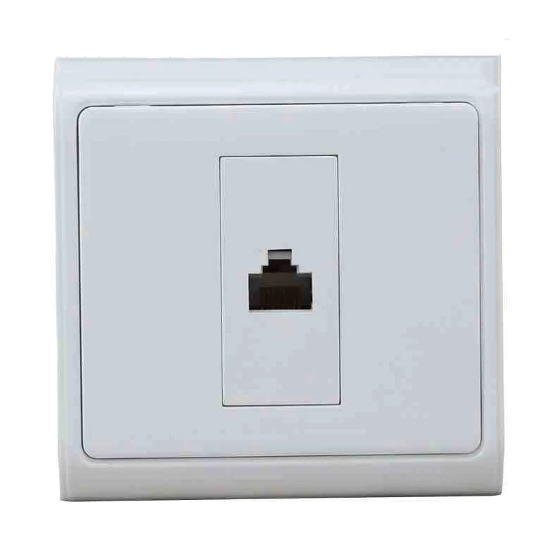 Новый N86 901 606Y RJ45 гнездо Давление линия Панель компьютер и подключение к сети 86X86