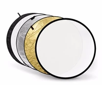 5 in 1 110cm 43 portable collapsible light round photography reflector for studio multi photo disc