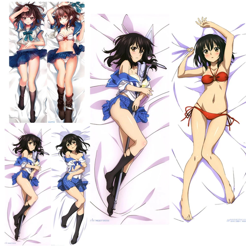 Наволочка для подушки Strike the Blood (Sutoraiku za Buraddo) Аниме SutoBura Yukina Himeragi & Sayaka